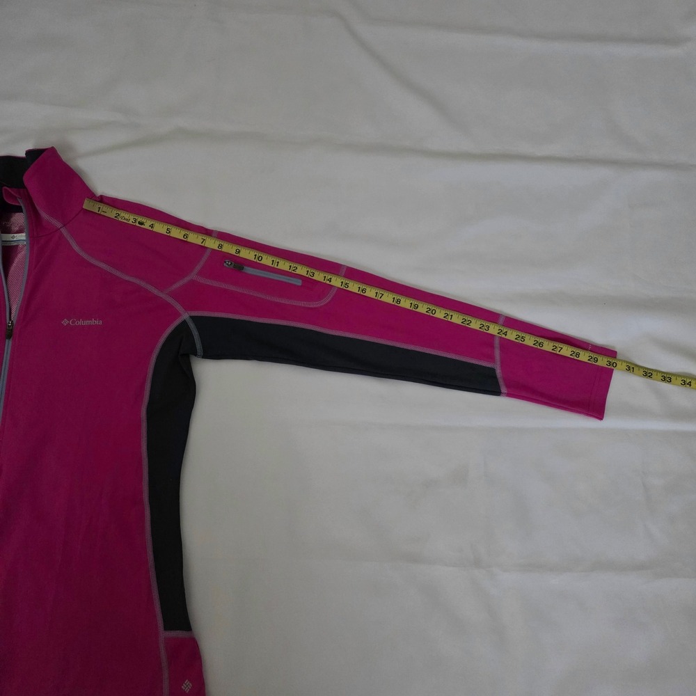Columbia Omni Heat Pink/Black Thermal Comfort Long Sleeve Top Women's Size XL/TG - Picture 7 of 10